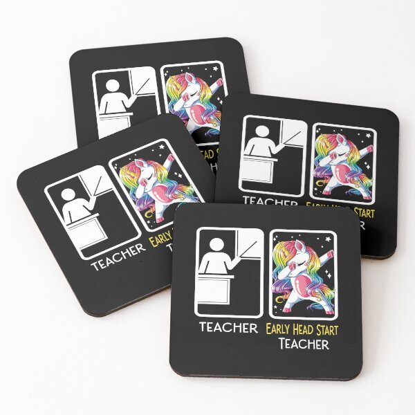 Item preview, Funny Unicorn Dabbing Teacher Early Head Start Teacher Back To School, First Day Of School Gifts designed and sold by StepnitzStore.