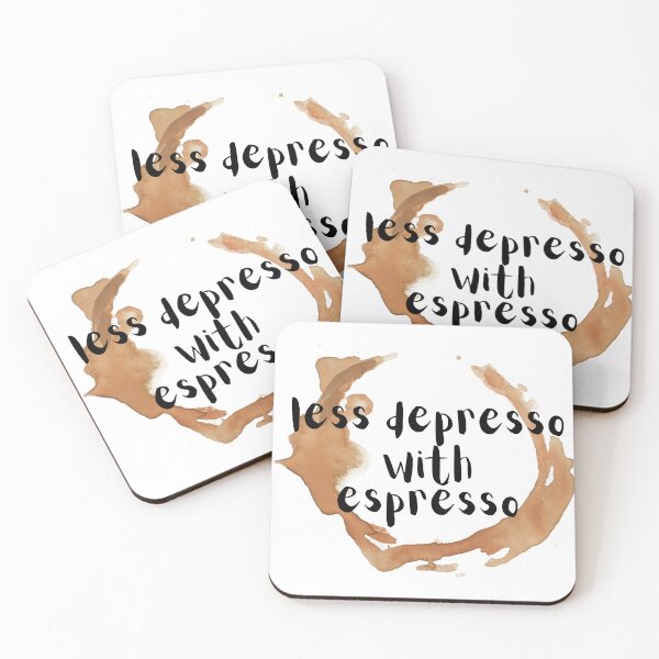 Item preview, Coffee Less Depresso with Espresso designed and sold by Leila114.