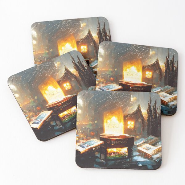 Item preview, Fantasy library  designed and sold by fizzribbit.