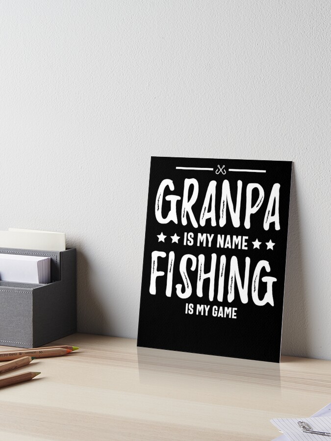 Reel Cool Grandpa Funny print Great Gift For Fisherman Digital Art