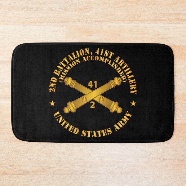 Item preview, Army - 2nd Bn 41st Artillery - Mission Accomplished - US Army w Branch X 300 designed and sold by Military Insignia Products.
