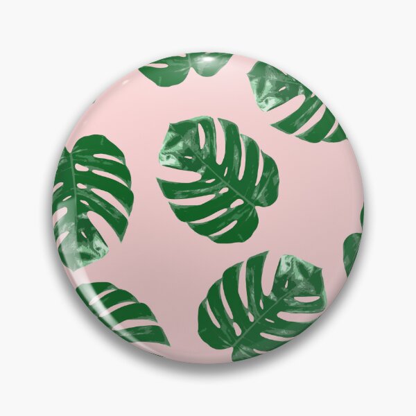 Item preview, Patrón de hoja de planta tropical Monstera designed and sold by ind3finite.