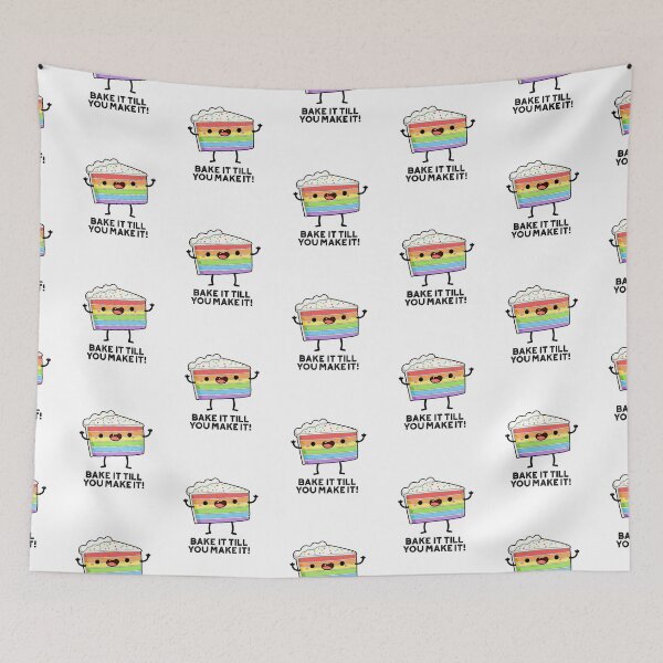 Item preview, Bake It Till YOU Make It Funny Baking Puns  designed and sold by punnybone.