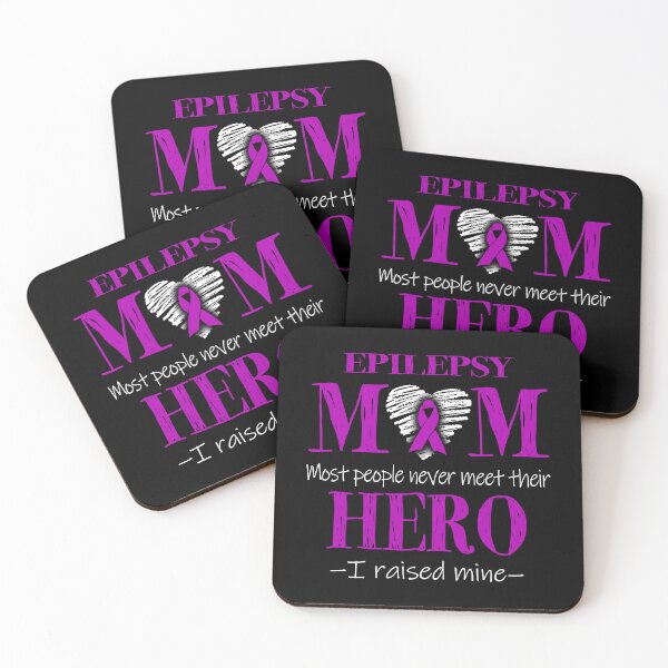 Item preview, Proud Epilepsy Mom HERO I Raised Mine designed and sold by Mnrshirley.