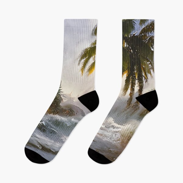 Item preview, Tropical storm ocean raging  designed and sold by fizzribbit.