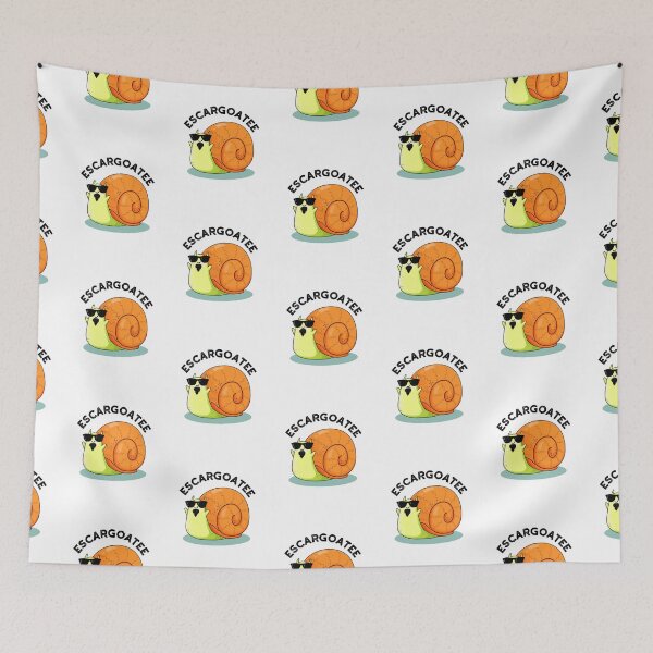 Item preview, Escargoatee Funny Escargot Puns  designed and sold by punnybone.