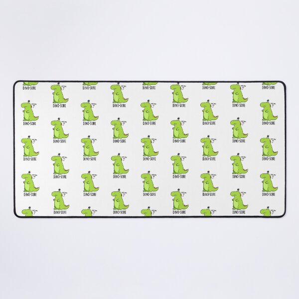 Item preview, Dino-sore Funny Irritated Dinosaur Puns designed and sold by punnybone.