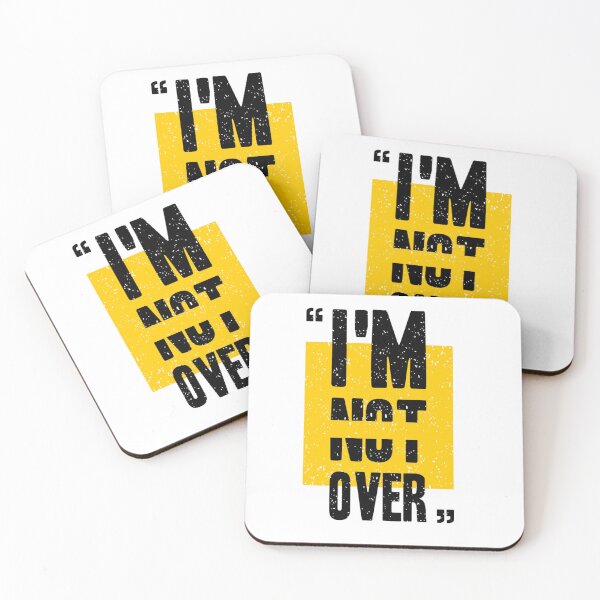 Item preview, I'm Not Over designed and sold by BomboStore.