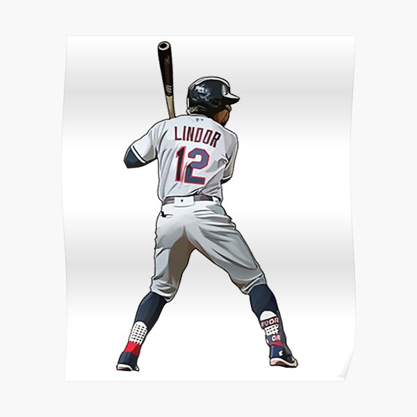 Download Francisco Lindor Baseball Poster Wallpaper