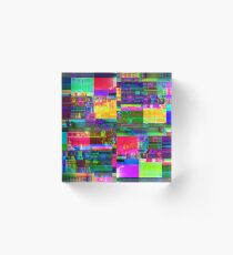 Die technische Panne Acrylblock