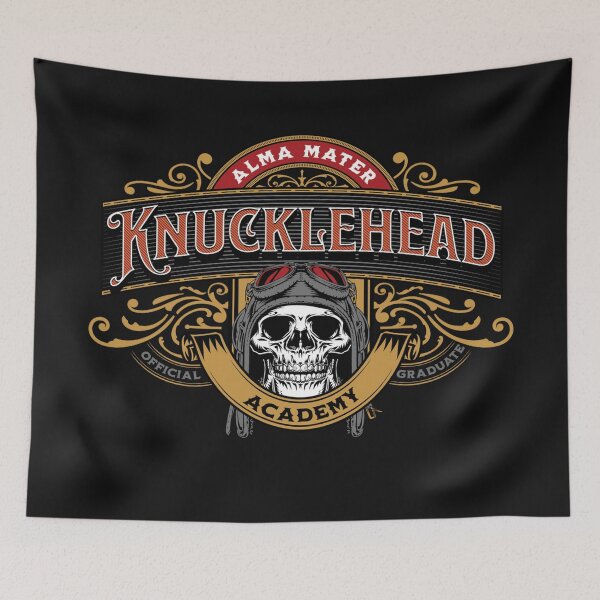 Item preview, Knucklehead Academy Alma Mater designed and sold by bizbostudio.