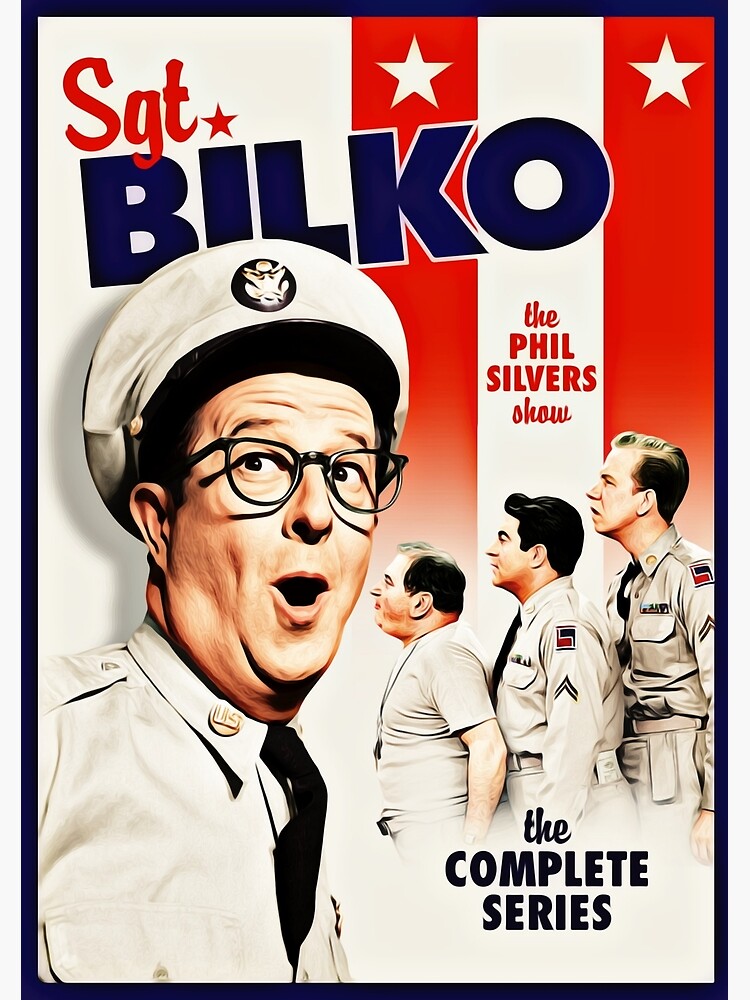 Sgt Bilko, The Phil Silvers Show Photographic Print for Sale by  RainbowRetro
