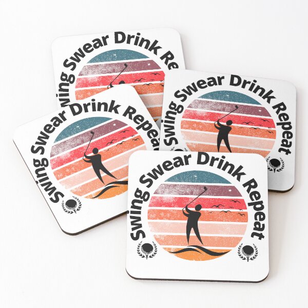 Item preview, Swing Swear Drink Repeat designed and sold by CreacionsMeraki.