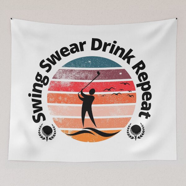 Item preview, Swing Swear Drink Repeat designed and sold by CreacionsMeraki.
