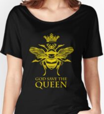 God Save the Queen 'Bee' Women's Relaxed Fit T-Shirt