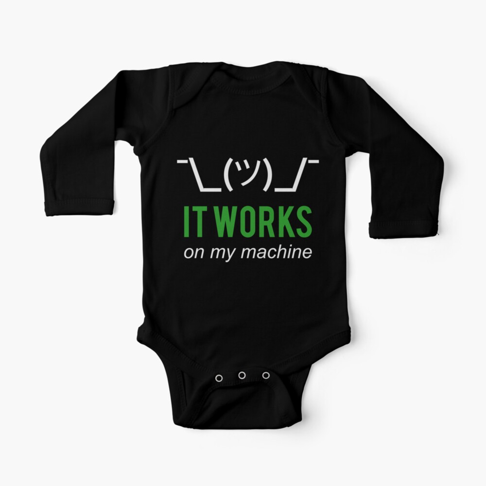 Item preview, Long Sleeve Baby One-Piece designed and sold by geeksta.