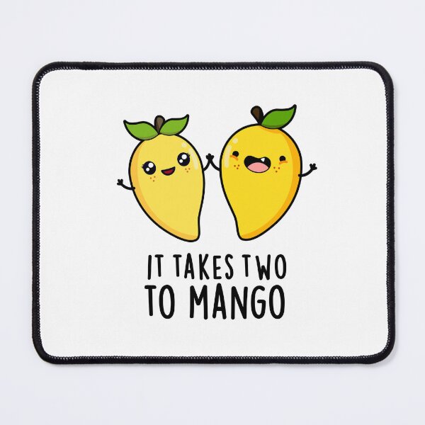Item preview, It Takes Two To Mango Dancing Funny Fruit Puns  designed and sold by punnybone.
