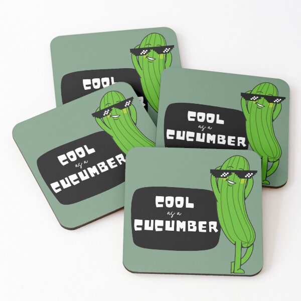 Item preview, Cool As A Cucumber designed and sold by ThePeanutSeries.