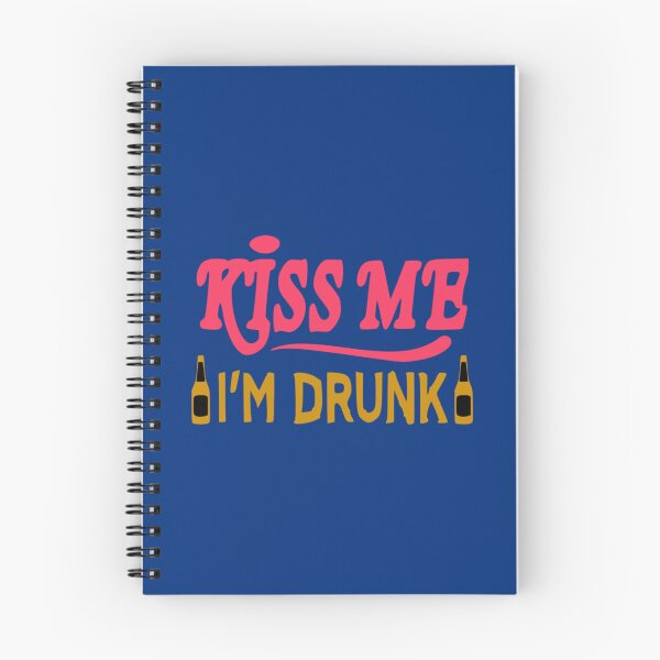 Item preview, kiss me - i_m drunk   designed and sold by LittleSwanCraft.