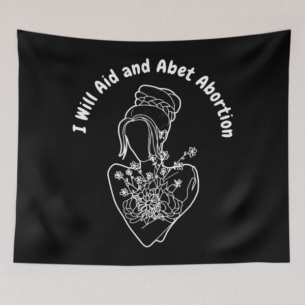 Item preview, I Will Aid And Abet Abortion designed and sold by AlexaZankl.