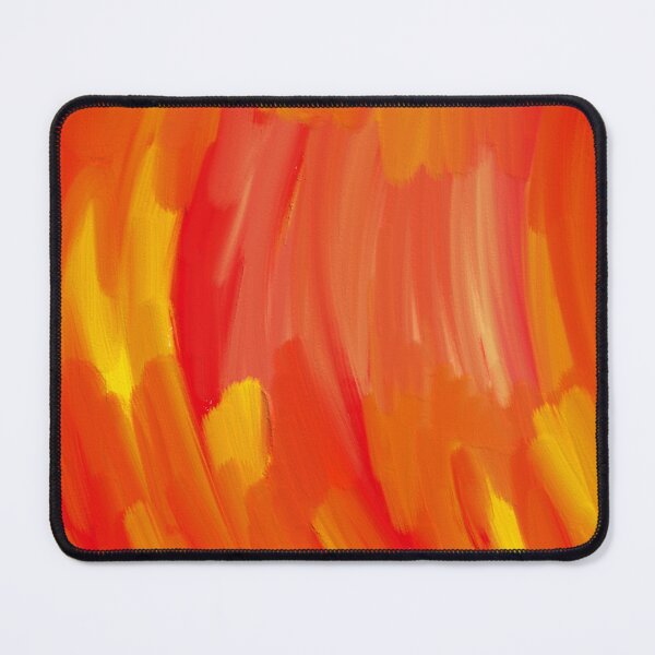 Item preview, Sunrise Sunset Flames Fire Vibrant Bright Colorful Warm Tones Oil Paint Contemporary Wall Decor designed and sold by hopecope.