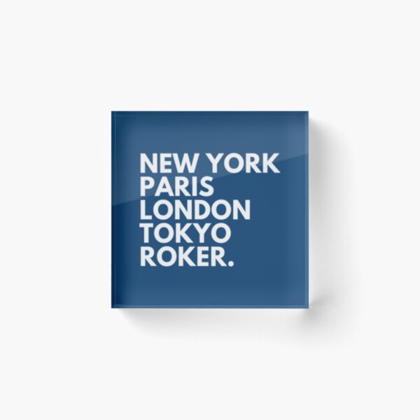 Item preview, New York Paris London Tokyo Sunderland           designed and sold by LittleSwanCraft.