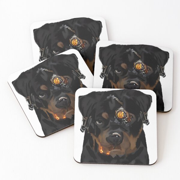 Item preview, Rottweiler Steampunk Art  designed and sold by Freedomink.