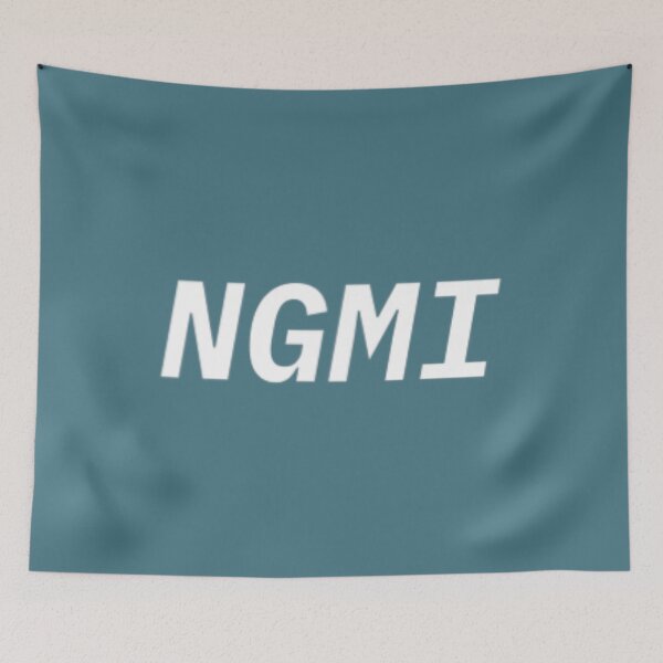 Item preview, Ngmi (Not Gonna Make It) Crypto (Cryptocurrency) And Nft designed and sold by ZinGui.