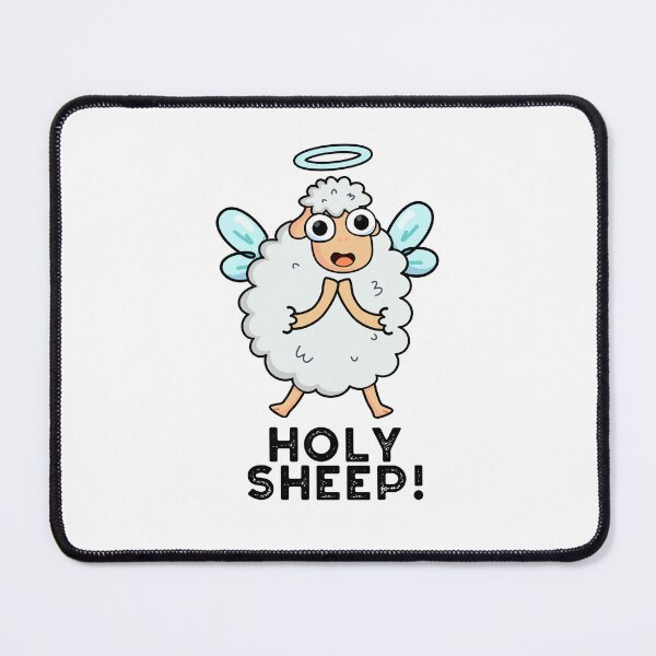 Item preview, Holy Sheep Funny Animal Puns  designed and sold by punnybone.