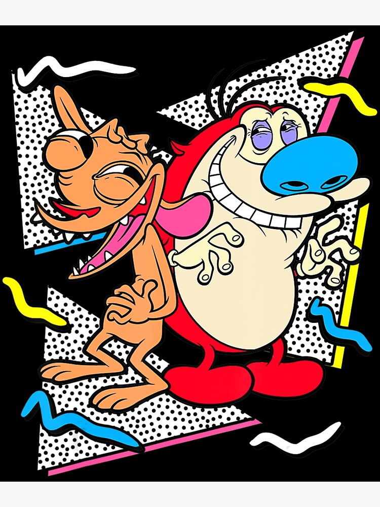 Nickelodeon Ren And Stimpy 90s Poster For Sale By Zingui Redbubble 1166