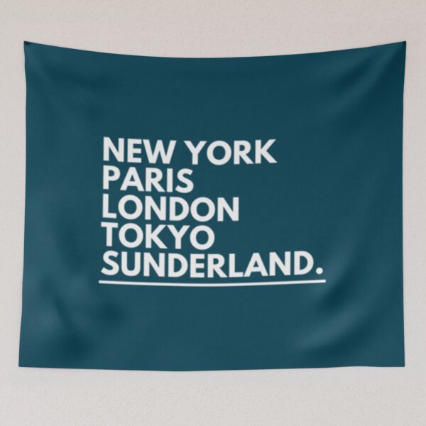 Item preview, New York Paris London Tokyo Sunderland        designed and sold by LittleSwanCraft.
