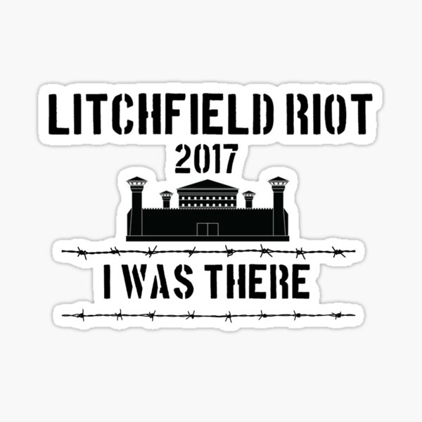 Émeute de Litchfield Sticker