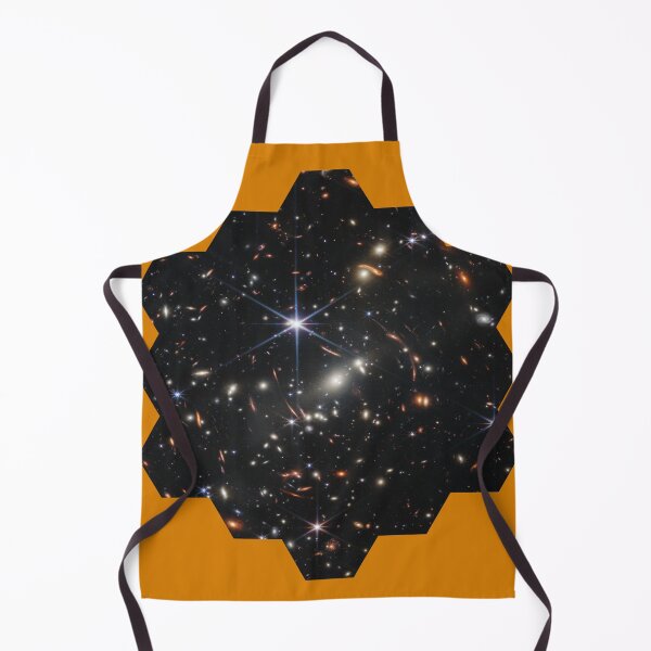 Item preview, Galaxy cluster SMACS 0723 Image cut in the hexagonal shape of James Webb Space Telescope Mirror designed and sold by Brasilia.