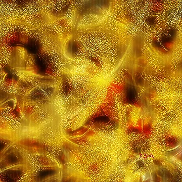 Artwork thumbnail, Gold-red pattern by RGiadaArtShop