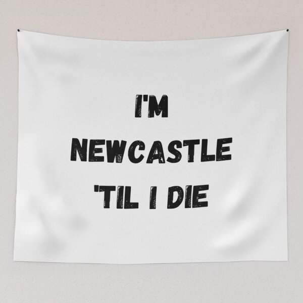 Item preview, Newcastle Upon Tyne NUFC Tyneside Howay North East     designed and sold by LittleSwanCraft.