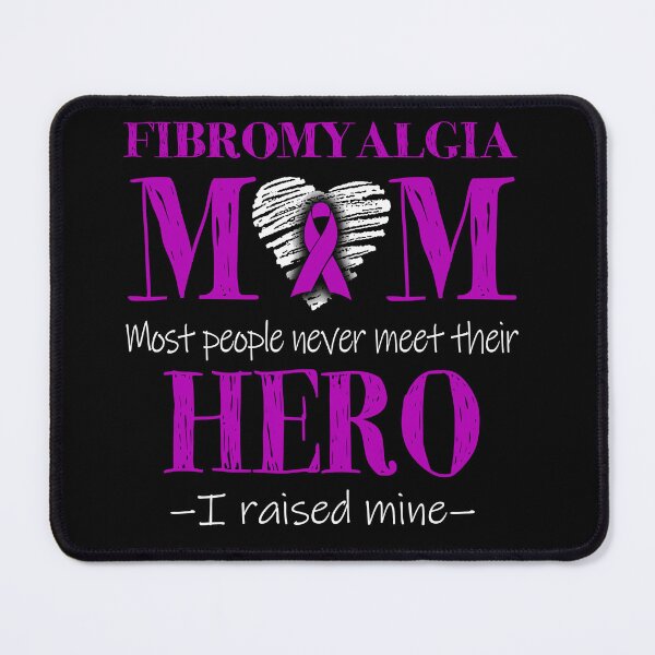 Item preview, Proud Fibromyalgia Mom HERO I Raised Mine designed and sold by Mnrshirley.