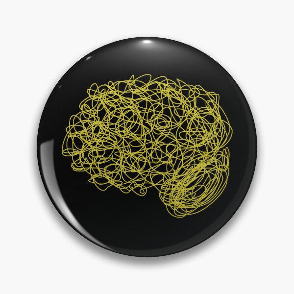 Item preview, Yellow Brain Psych Psychology Cerebral Cortex Cortical Therapist Psychologist designed and sold by hopecope.