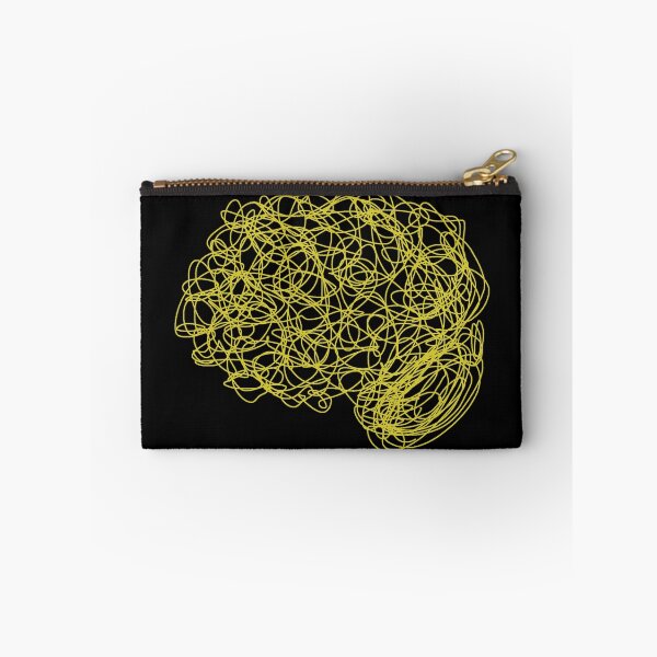 Item preview, Yellow Brain Psych Psychology Cerebral Cortex Cortical Therapist Psychologist designed and sold by hopecope.