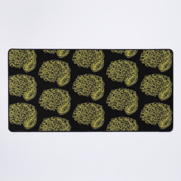 Item preview, Yellow Brain Psych Psychology Cerebral Cortex Cortical Therapist Psychologist designed and sold by hopecope.
