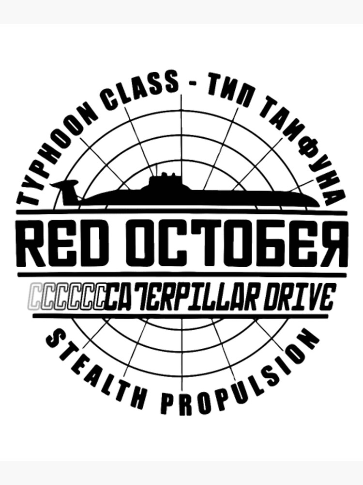 "The Hunt for Red October Movie Themed " Poster for Sale by VurisTanie