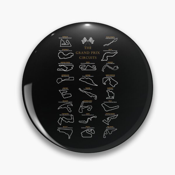 Item preview, The Grand Prix Circuits     designed and sold by PhelanBryant.