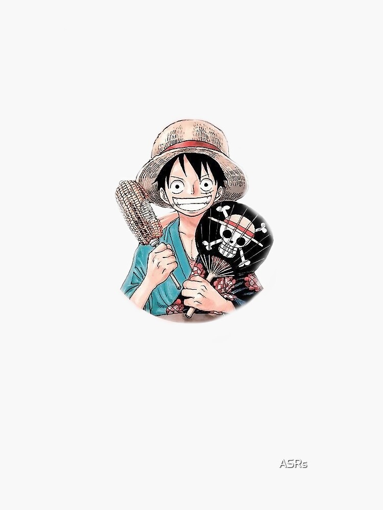 anime stekars one piece pirates Sticker for Sale by ASRs