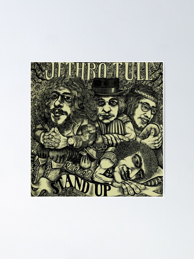 "jethro tull stand up tour 2022 persada" Poster for Sale by downycair