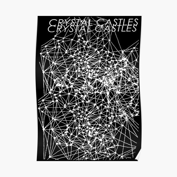 "Crystal Castles" Poster for Sale by selehkayaolw | Redbubble