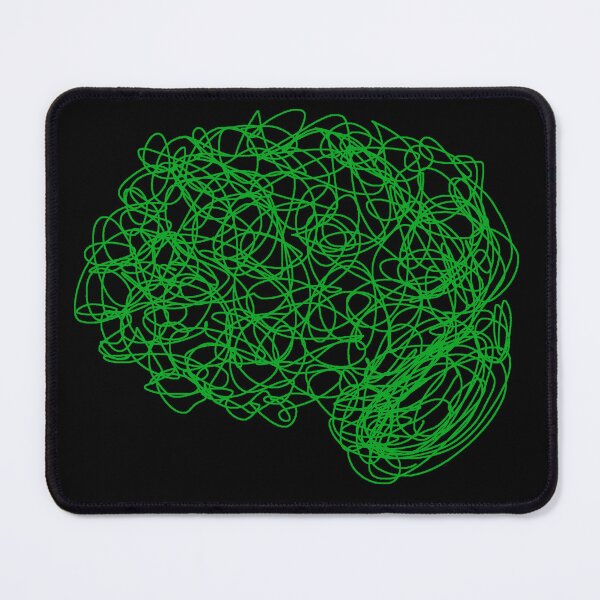 Item preview, Green Brain Psych Psychology Cerebral Cortex Cortical Neuro Neuroscience  designed and sold by hopecope.