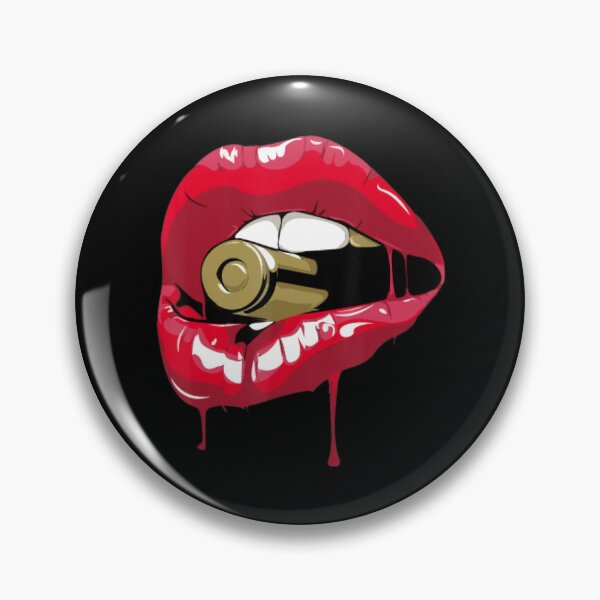 Item preview, Red Lips Bullet Biting designed and sold by bbybu.