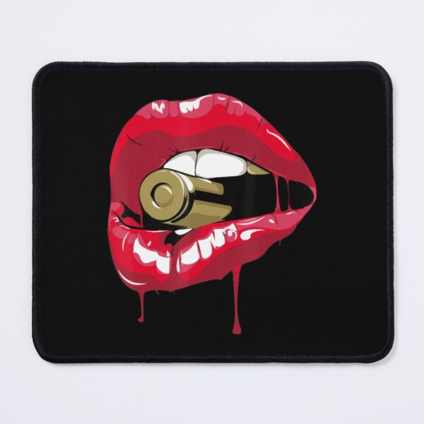Item preview, Red Lips Bullet Biting designed and sold by bbybu.