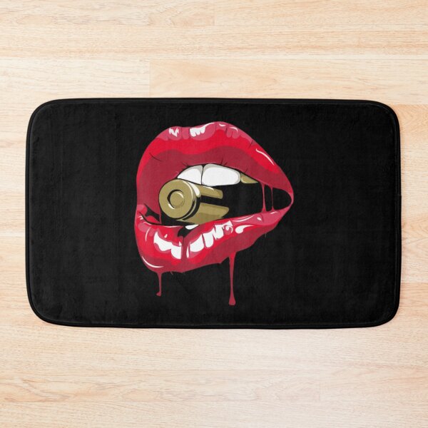 Item preview, Red Lips Bullet Biting designed and sold by bbybu.