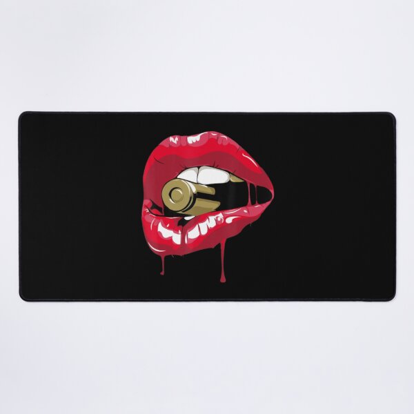 Item preview, Red Lips Bullet Biting designed and sold by bbybu.