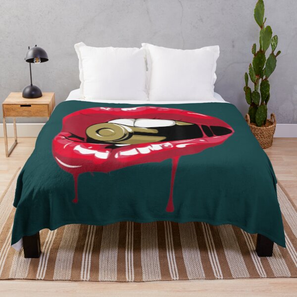 Item preview, Red Lips Bullet Biting designed and sold by bbybu.